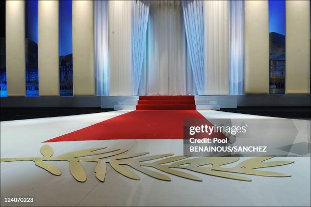 Opening ceremony of the 62nd Cannes Film Festival In Cannes, France On May 13, 2009- Illustration.