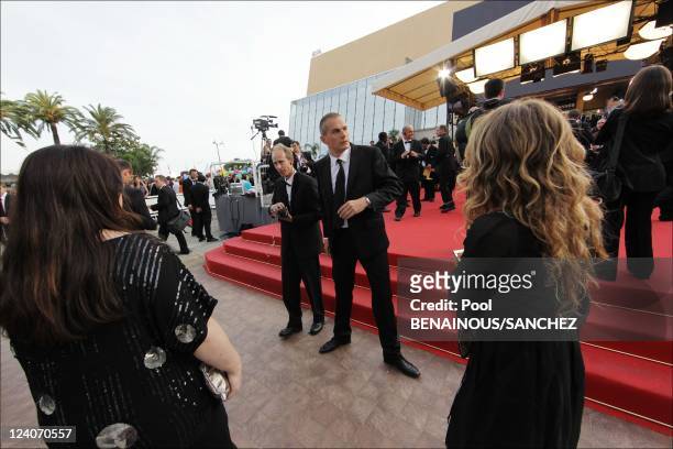 Illustration of 62nd Cannes Film Festival In Cannes, France On May 14, 2009.