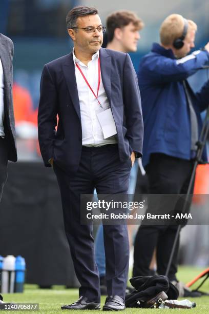 Andrea Radrizzani the owner and chairman of Leeds United during the Premier League match between Leeds United and Brighton & Hove Albion at Elland...