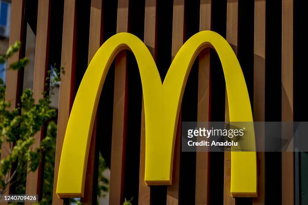 View of McDonald's restaurant serving in the capital Moscow of Russia on May 16 2022. US fast food restaurant chain McDonald's has announced that it...