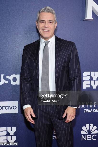 Entertainment's 2022/23 New Season Press Junket in New York City on Monday, May 16, 2022 -- Pictured: Andy Cohen, Watch What Happens Live with Andy...