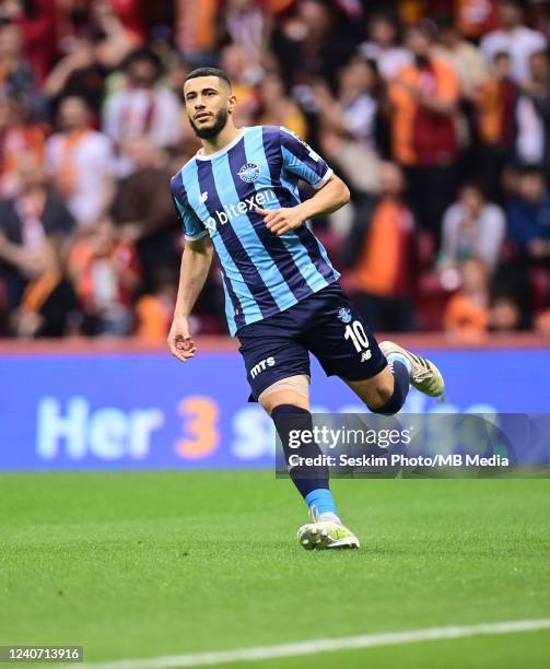 Younes Belhanda of Adana Demirspor during the Turkish Super League football match between Galatasaray and Adana Demirspor at NEF Stadium on May 16,...