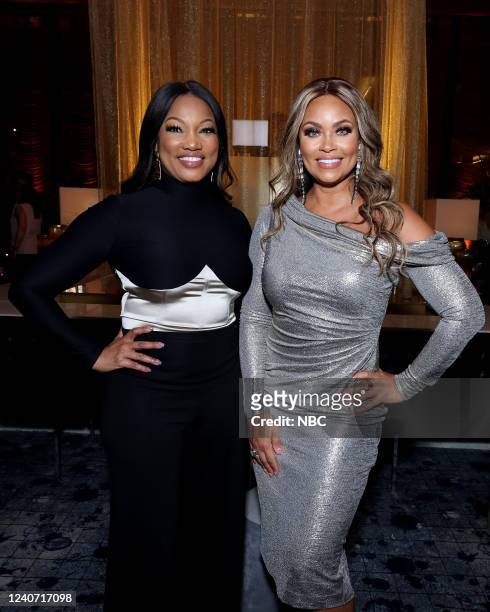 S Party at THE POOL Celebrating NBC's New Season -- Pictured: Garcelle Beauvais, The Real Housewives of Beverly Hills; Gizell Bryant, The Real...