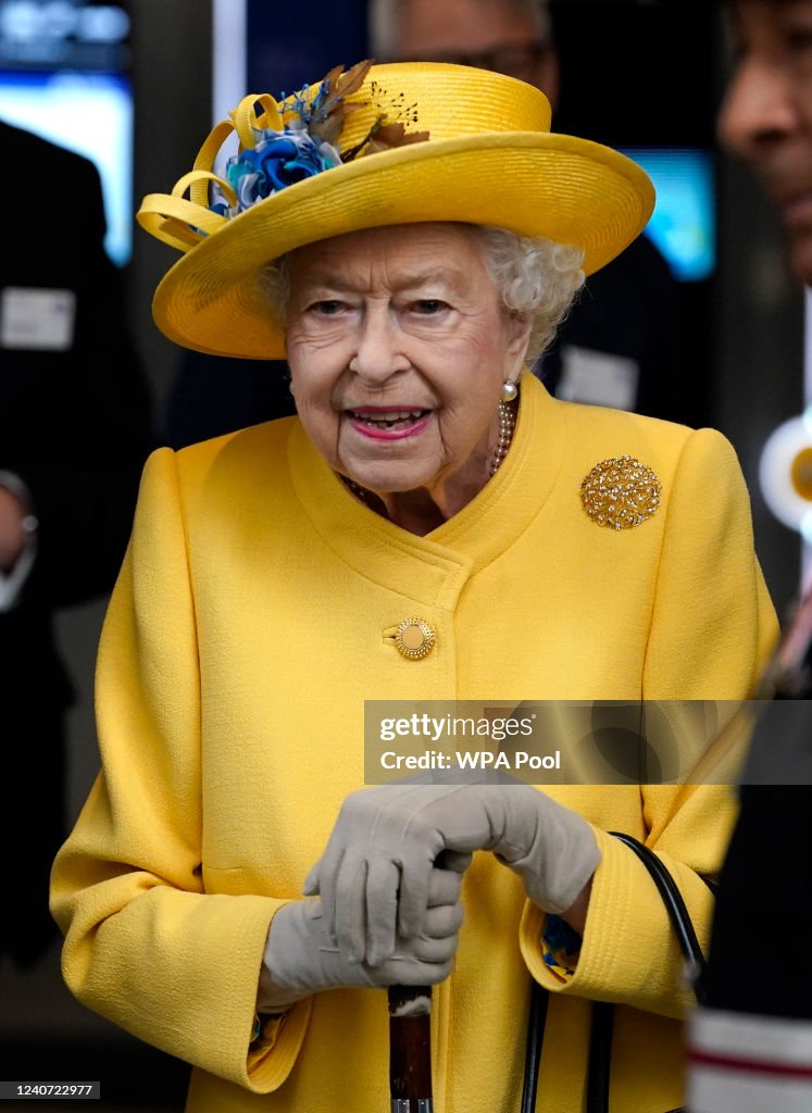 The Earl of Wessex Marks Completion Of The Elizabeth Line