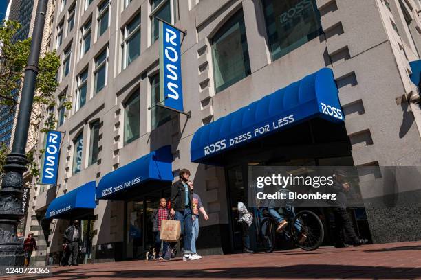 Ross store in San Francisco, California, US, on Tuesday, May 10, 2022. Ross Stores Inc. Is scheduled to release earnings figures on May 18....