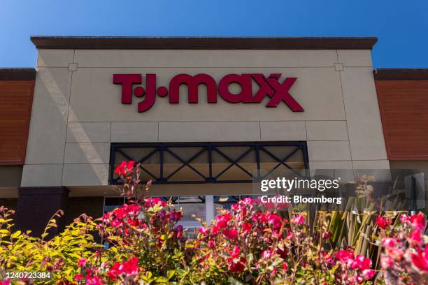 Maxx store in Pinole, California, US, on Tuesday, May 10, 2022. TJX Cos Inc. Is scheduled to release earnings figures on May 18. Photographer: David...