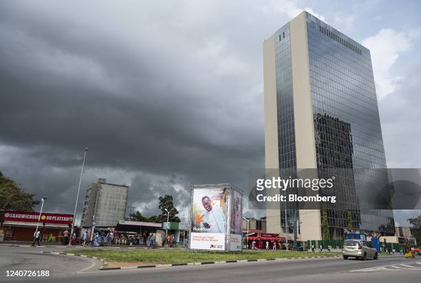 The headquarters for the African Development Bank in the Plateau business district of Abidjan, Ivory Coast, on Monday, May 16, 2022. Surging...