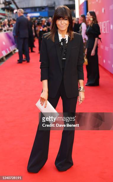 Claudia Winkleman attends Sky's Up Next event at the Theatre Royal Drury Lane on May 17, 2022 in London, England.