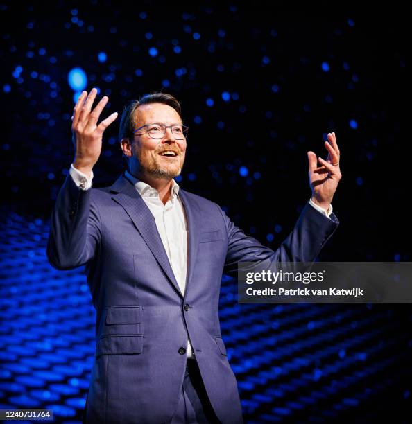 Prince Constantijn of The Netherlands attends the BID Big Improvement Day at the AFAS theater on May 17, 2022 in Leusden, Netherlands. The BID...