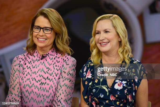 Jenna Fischer and Angela Kinsey on Tuesday May 17, 2022 --