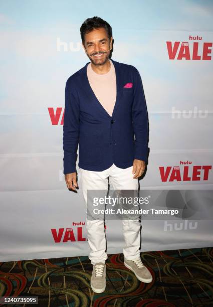 Eugenio Derbez is seen at "The Valet" Miami Screening on May 17, 2022 in Doral, Florida.