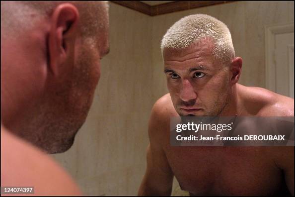 K1 Fighting Champ Jerome Le Banner Will Take Part In The K1 World Grand Prix 2003 In Bercy, On June 14 In Paris, France On June 07, 2003. K1 Fighting Champ Jerome Le Banner Will Take Part In The K1 World Grand Prix 2003 In Bercy, On June 14 In Paris, France On June 07, 2003.