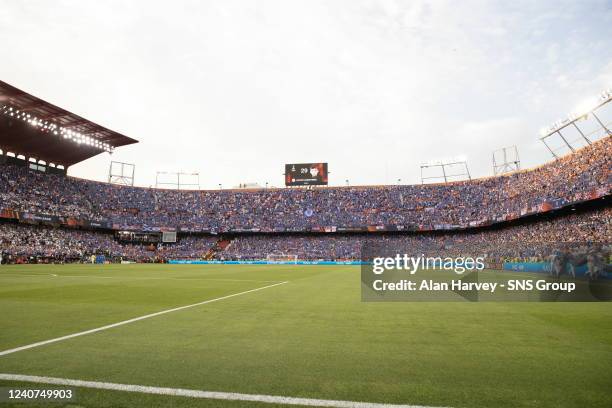 General view during the UEFA Europa League Final between Eintracht Frankfurt v Rangers at the Ramon Sanchez Pizjuan Stadium, on May 18 in Sevilla,...