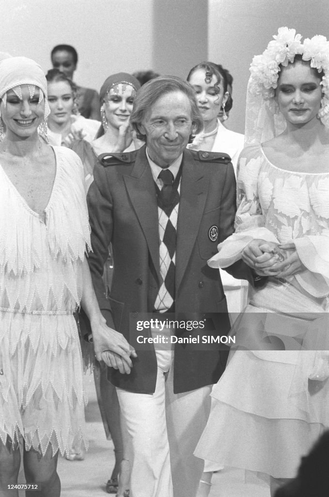 Haute -Couture Spring -Summer Collection In Paris, France On January 27, 1983.