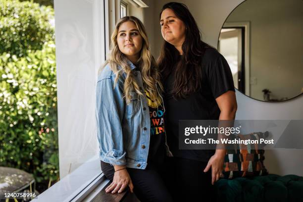 Nikki and Hayley Solomon at their home in Miami, FL on Wednesday, May 11, 2022. Nikki Solomon was a fourth grade teacher who was happy in her career...