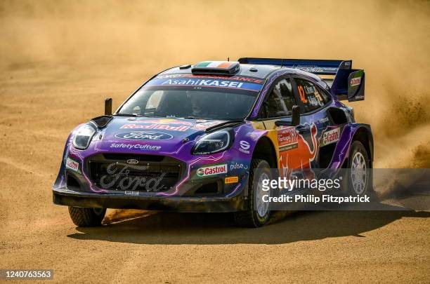 Porto , Portugal - 19 May 2022; Craig Breen and Paul Nagle, of Ireland, in their Ford Puma Rally 1 during the shakedown of the FIA World Rally...