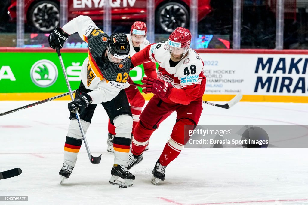 Germany v Denmark - 2022 IIHF Ice Hockey World Championship