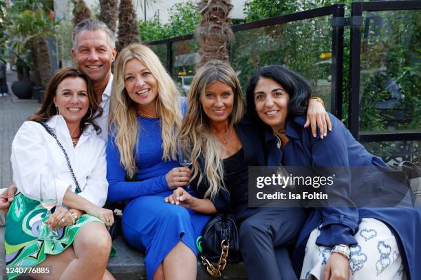 Michael Schummert, Carola Schummert, Tanja Comba, Gitta Banko, Lana Al-Tawil during the opening of Germany's first dental spa by celebrity doctor...