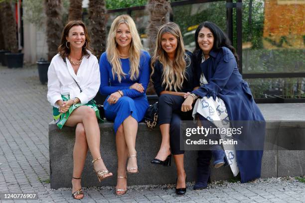 Carola Schummert, Tanja Comba, Gitta Banko, Lana Al-Tawil during the opening of Germany's first dental spa by celebrity doctor Mariana Mintcheva on...