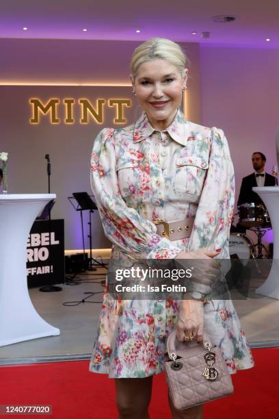 Petra Dieners during the opening of Germany's first dental spa by celebrity doctor Mariana Mintcheva on May 19, 2022 in Duesseldorf, Germany.