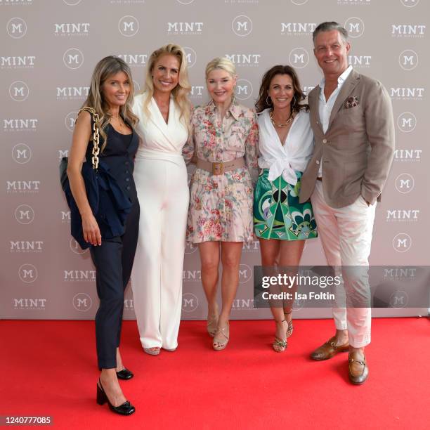 Gitta Banko, Mariana Mintcheva, Petra Dieners, Carola Schummert, Michael Schummert during the opening of Germany's first dental spa by celebrity...