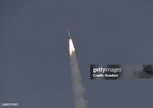 Atlas V rocket carrying the Boeing Starliner spacecraft lifts off from pad 41 at Cape Canaveral Space Force Station for the Orbital Flight Test-2...