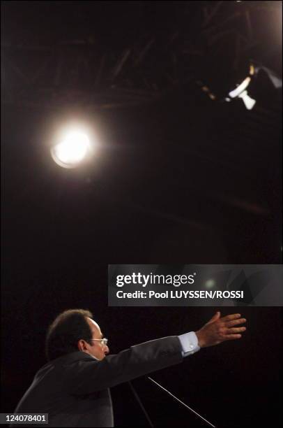 Socialist Party's congress In Le Mans, France On November 20, 2005- Francois Hollande.
