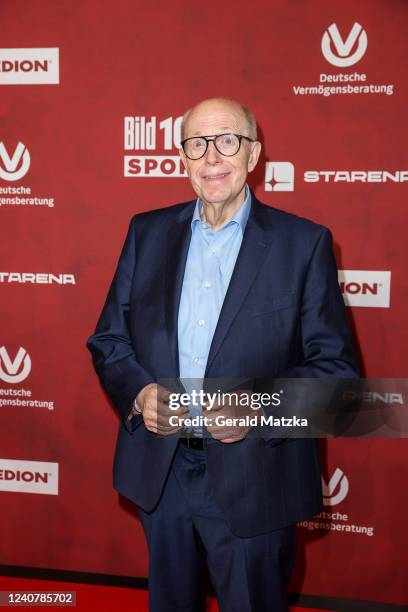 Reiner Calmund attends the "BILD100 SPORT" Get-together at Axel Springer Haus on May 20, 2022 in Berlin, Germany.