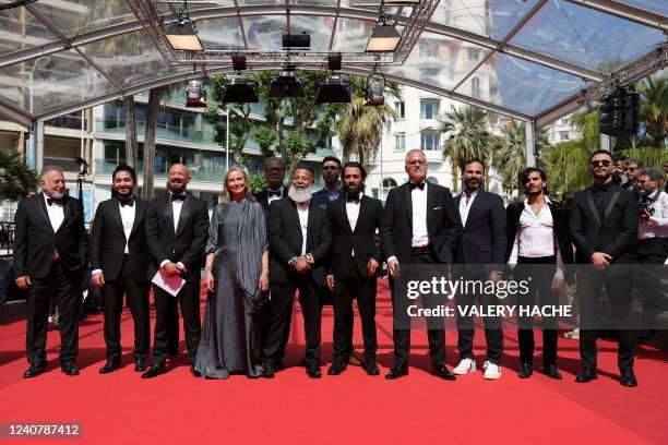 Arab-Israeli actor Makram Khoury, Syrian-Finnish actor Sherwan Haji, Swedish director Tarik Saleh, Swedish film producer Kristina Aberg, Arab Israeli...