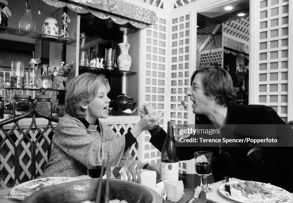 English actress Hayley Mills with her husband, the film producer Roy