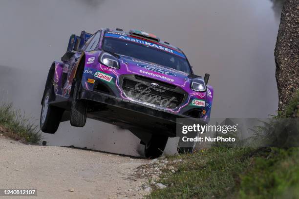 Craig BREEN and Paul NAGLE in FORD Puma Rally1 of M-SPORT FORD WORLD RALLY TEAM in action during the SS9 - Vieira do Minho of the WRC Vodafone Rally...