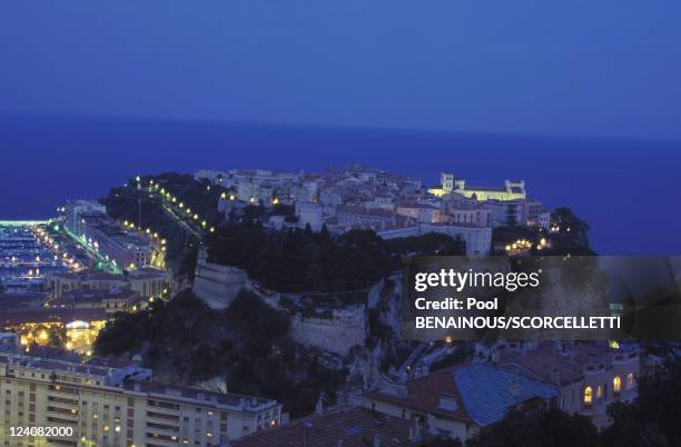 Illustration: Monaco and the Grimaldi in Monaco City, Monaco on September 15, 1996.