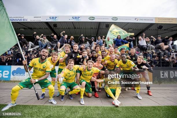 Hugo Wentges of ADO Den Haag, Herve Matthys of ADO Den Haag, Boy Kemper of ADO Den Haag, Dhoraso Klas of ADO Den Haag, Felipe Pires of ADO Den Haag,...