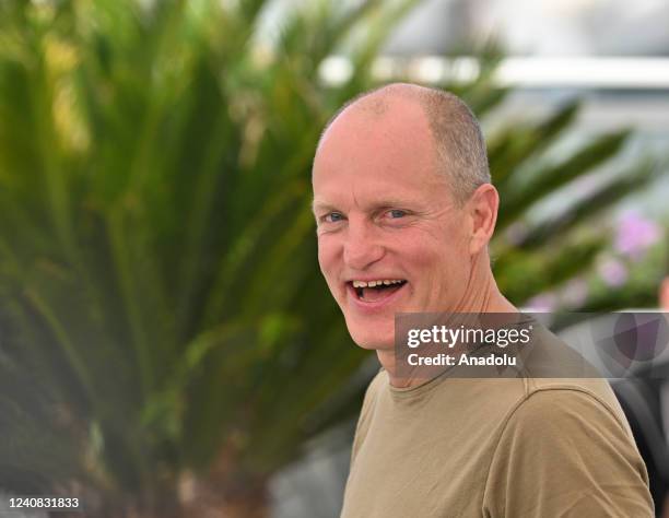 Actor Woody Harrelson attends a photocall for the film âTriangle of Sadnessâ at the 75th annual Cannes Film Festival in Cannes, France on May 22,...