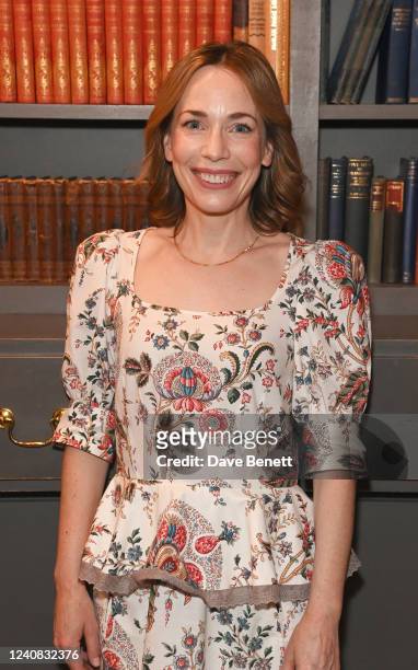 Laura Main poses in the green room during day three of the BFI & Radio Times Television Festival at BFI Southbank on May 22, 2022 in London, England.