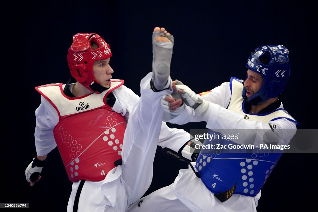 European Taekwondo Championships 2022 - Day Four - Manchester Regional Arena