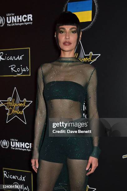 Marianne Fonseca attends Hollywood Domino's 'With Love For Peace Gala' to benefit refugees of Ukraine, in partnership with PCI Media and USA for...