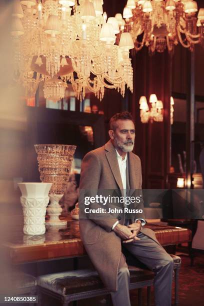 Actor Jeffrey Dean Morgan is photographed for Nobleman magazine on November 29, 2021 in New York, Los United States.