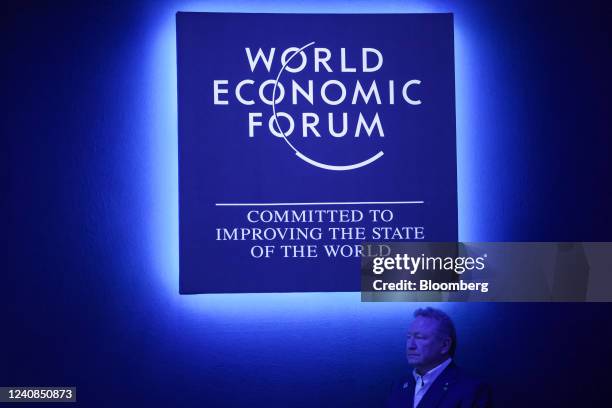Andrew Forrest, chairman of Fortescue Metals Group Ltd., attends a panel session on the opening day of the World Economic Forum in Davos,...