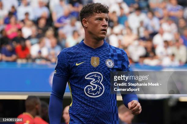 Chelsea's Ross Barkley during the Premier League match between Chelsea and Watford at Stamford Bridge on May 22, 2022 in London, United Kingdom.