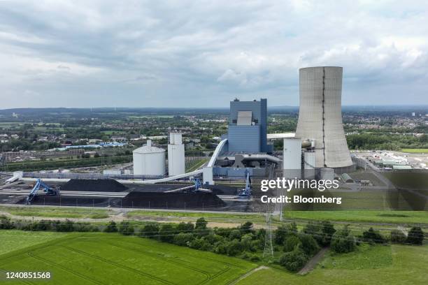 The Datteln 4 coal-fired power plant operated by Uniper SE in Datteln, Germany, on Saturday, May 21, 2022. S&P Global Ratings last week downgraded...