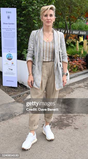 Vicky McClure attends press day at the RHS Chelsea Flower Show at The Royal Hospital Chelsea on May 23, 2022 in London, England.