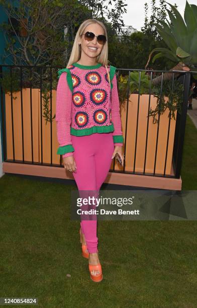 Katie Piper attends press day at the RHS Chelsea Flower Show at The Royal Hospital Chelsea on May 23, 2022 in London, England.