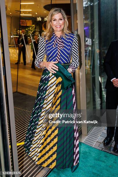 Queen Maxima of The Netherlands attends King Willem I Gala Award Ceremony on May 23, 2022 in Groningen, Netherlands.