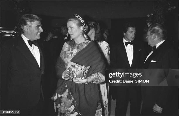 The "Bal de la Rose" In Monaco city, Monaco On May 27, 1979 - Grace de Monaco.