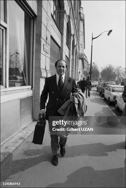Pierre Boulez in Paris, France on March 07, 1974.