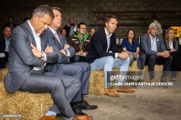 Flemish Minister of Employment, Economy, Social Economy and agriculture Jo Brouns pictured during the presentation of the well-being action plan for...