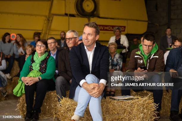 Flemish Minister of Employment, Economy, Social Economy and agriculture Jo Brouns pictured during the presentation of the well-being action plan for...