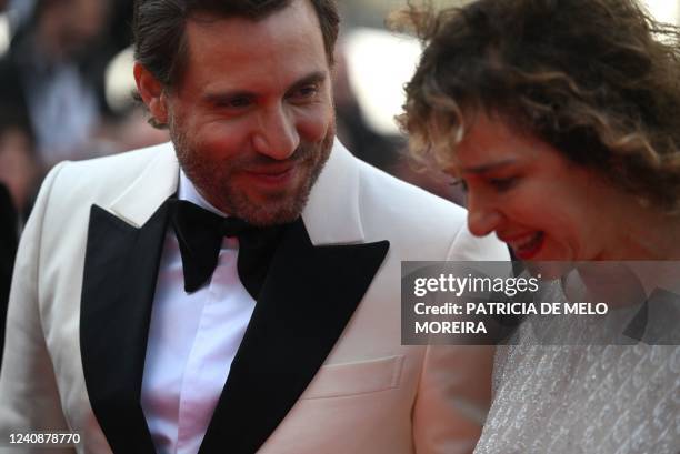 Venezuelan actor and member of the Un Certain Regard Jury Edgar Ramirez and Italian actress, director and President of the Un Certain Regard Jury...