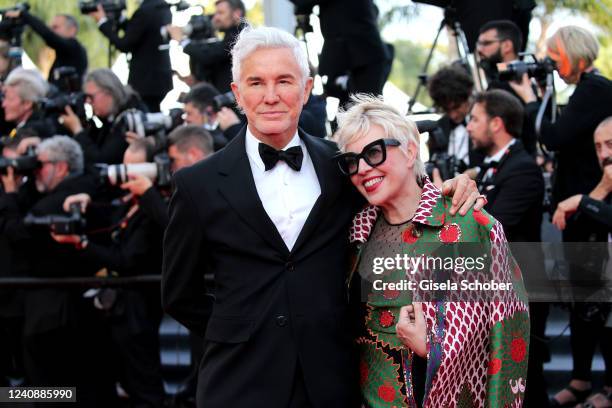 Baz Luhrmann and his wife Catherine Martin attend the 75th Anniversary celebration screening of "The Innocent " during the 75th annual Cannes film...